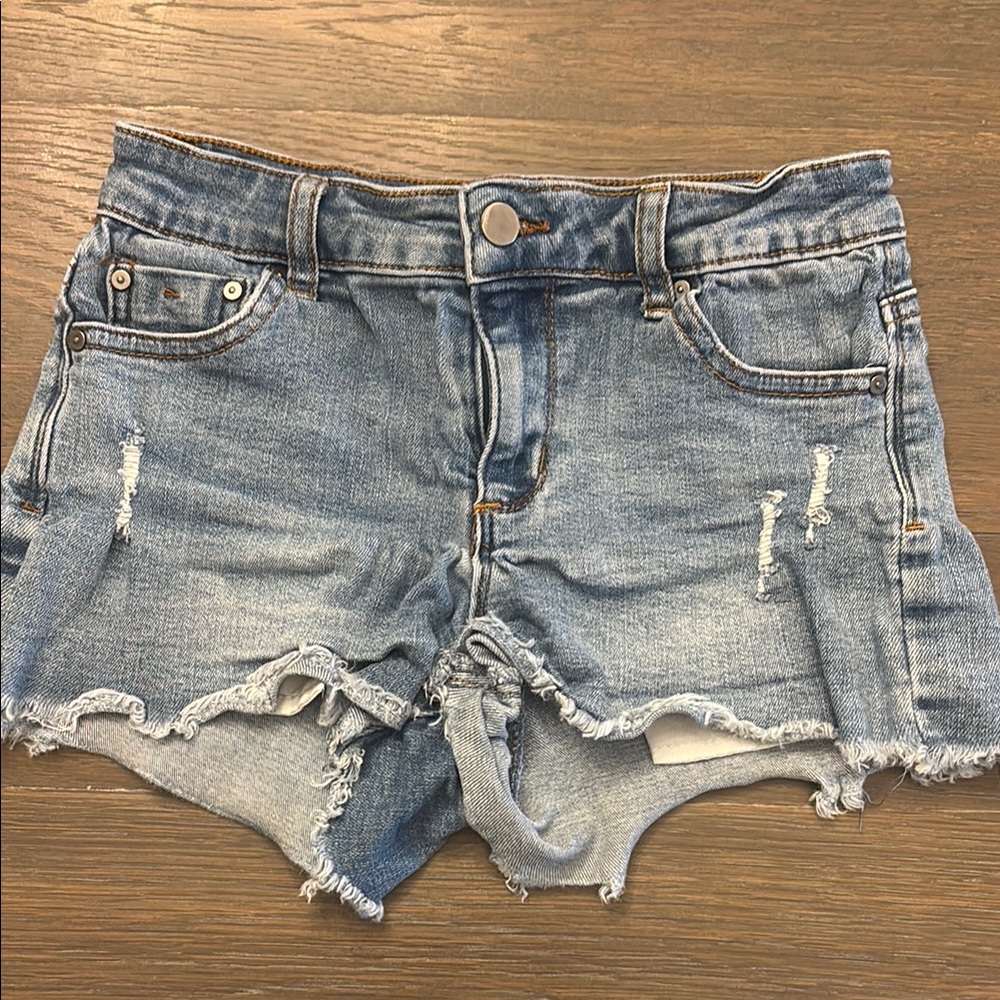 Girls Aqua shorts